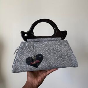 Silver Tone Ariella Handbag
